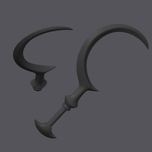 Resident Evil Village Sickle | Dimitrescu&#39;s daughter sickle Cosplay 3D Print/Handmade Cosplay Prop for Cosplay and Conventions