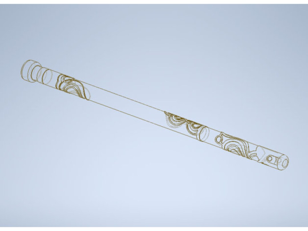 Xenoblade Chronicles 3 Noah's Flute/offseer's Flute keves 3D Print