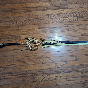 Honkai Star Rail Jing Yuan Spear | 3D Print/Handmade Cosplay Prop for Cosplay and Conventions | Video Game Replica Costume Accessory