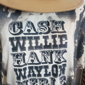 Country legends acid wash