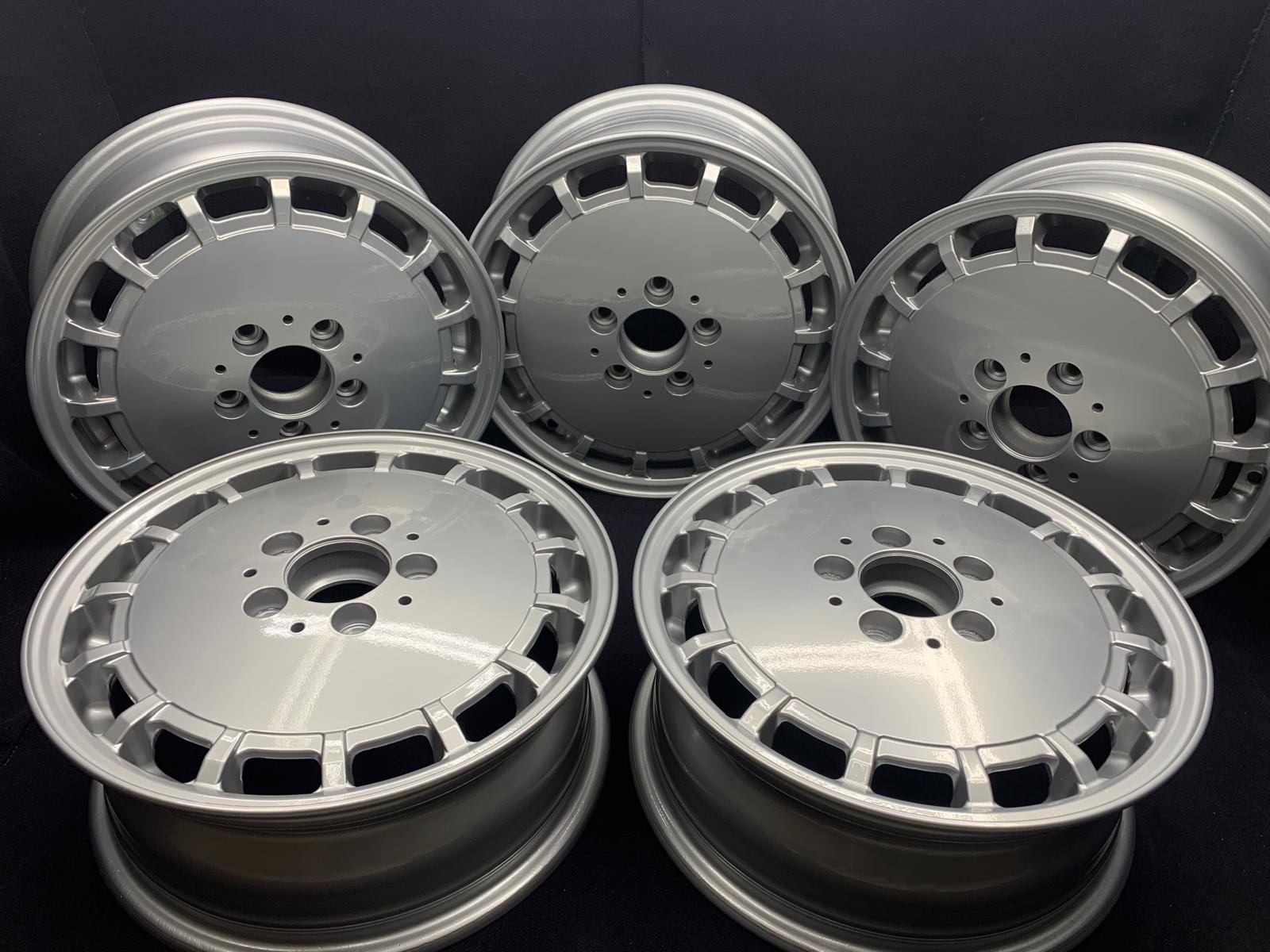 Mercedes 190 W201 Original Manhole Cover Alloy Wheels 6jx15 ET49