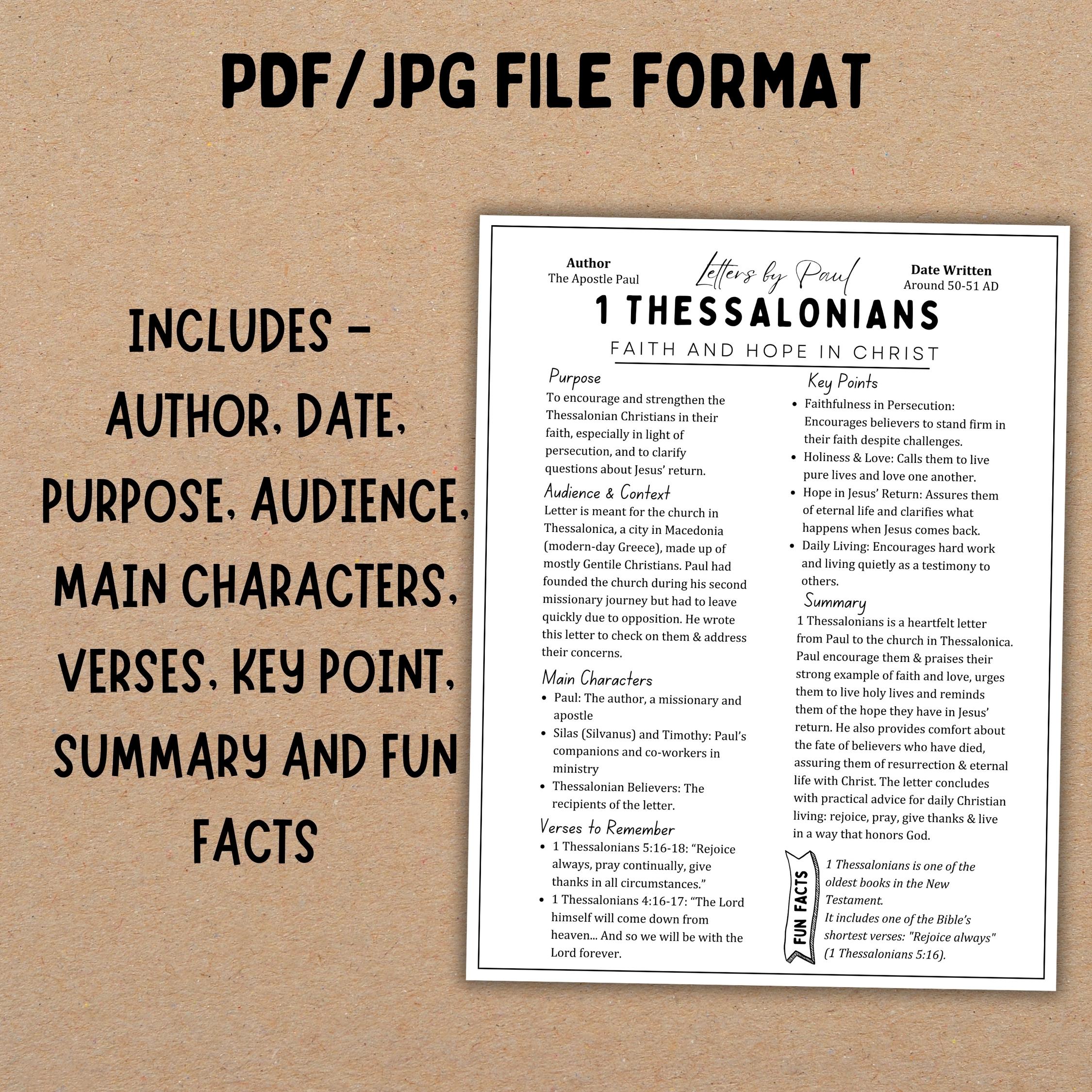 Bible Study Guide, Bible Study Tool, Books of the Bible Summary Sheets ...