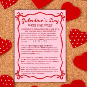 Galentine Games Night for Adults - PRINTABLE Galentine Party Games for Girls, Valentines Day Group Games - Instant Download image 8