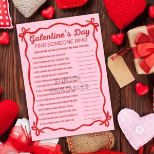 Galentine Games Night for Adults - PRINTABLE Galentine Party Games for Girls, Valentines Day Group Games - Instant Download image 10