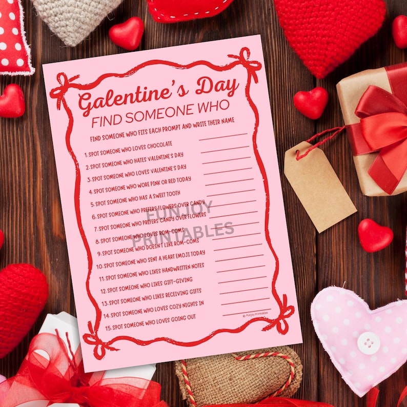 Galentine Games Night for Adults - PRINTABLE Galentine Party Games for Girls, Valentines Day Group Games - Instant Download image 10