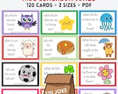 120 Printable Lunchbox Jokes, Funny Lunch Box Notes for Kids, INSTANT DOWNLOAD (PDF)