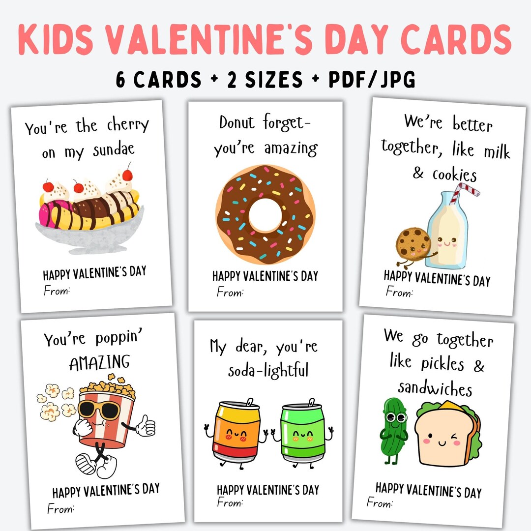 EDITABLE Monster Funny Valentine Cards, Classroom Valentines Day Cards ...
