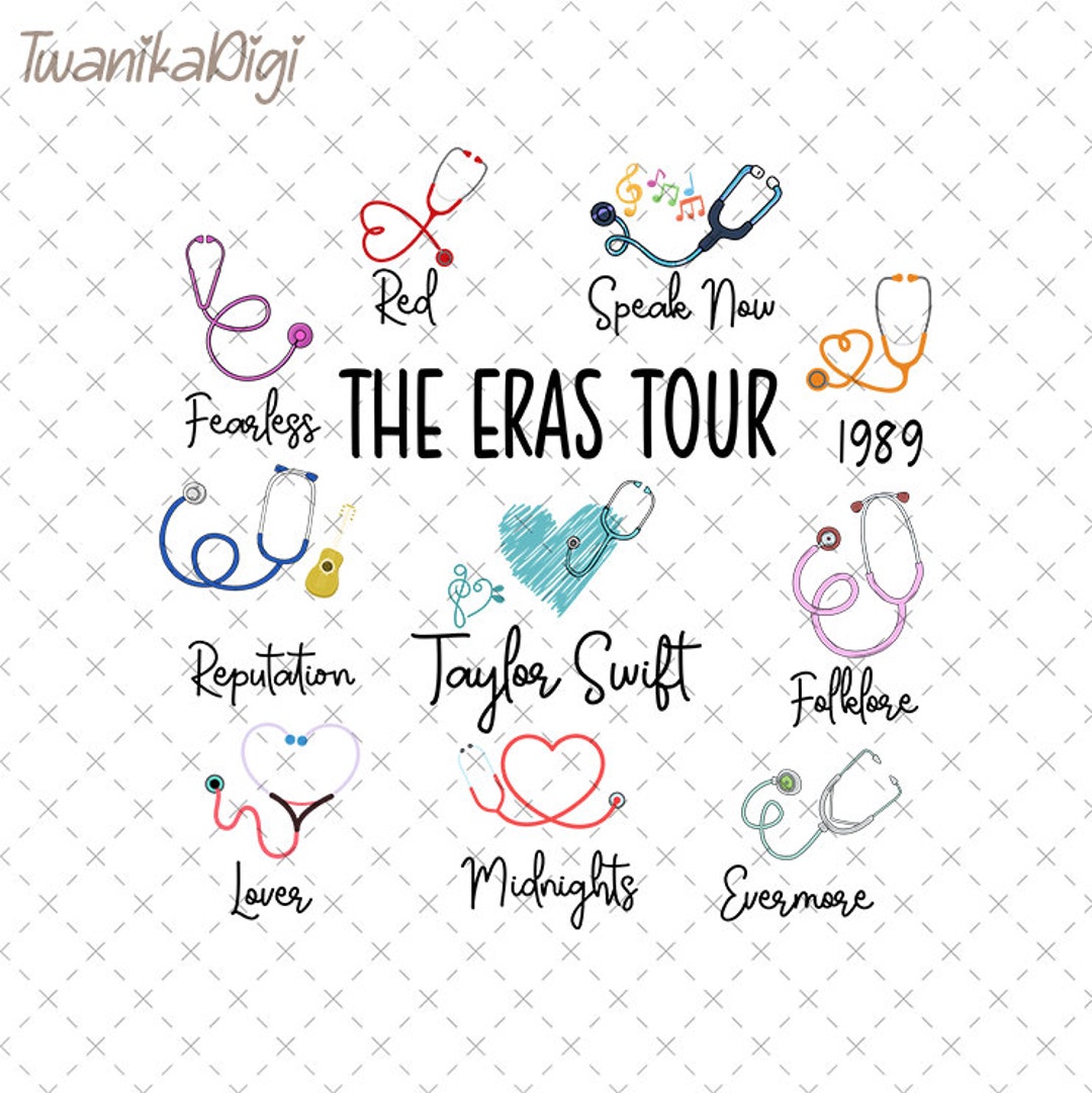 Nurse Eras Tour Png, the Eras Tour Png, Eras Tour Medical Edition Png