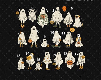 Bundle Family Member Png, Family Halloween Png, Halloween Custom Png, Spooky Season Png, Family Shirt, Halloween Family, Ghost Family Png