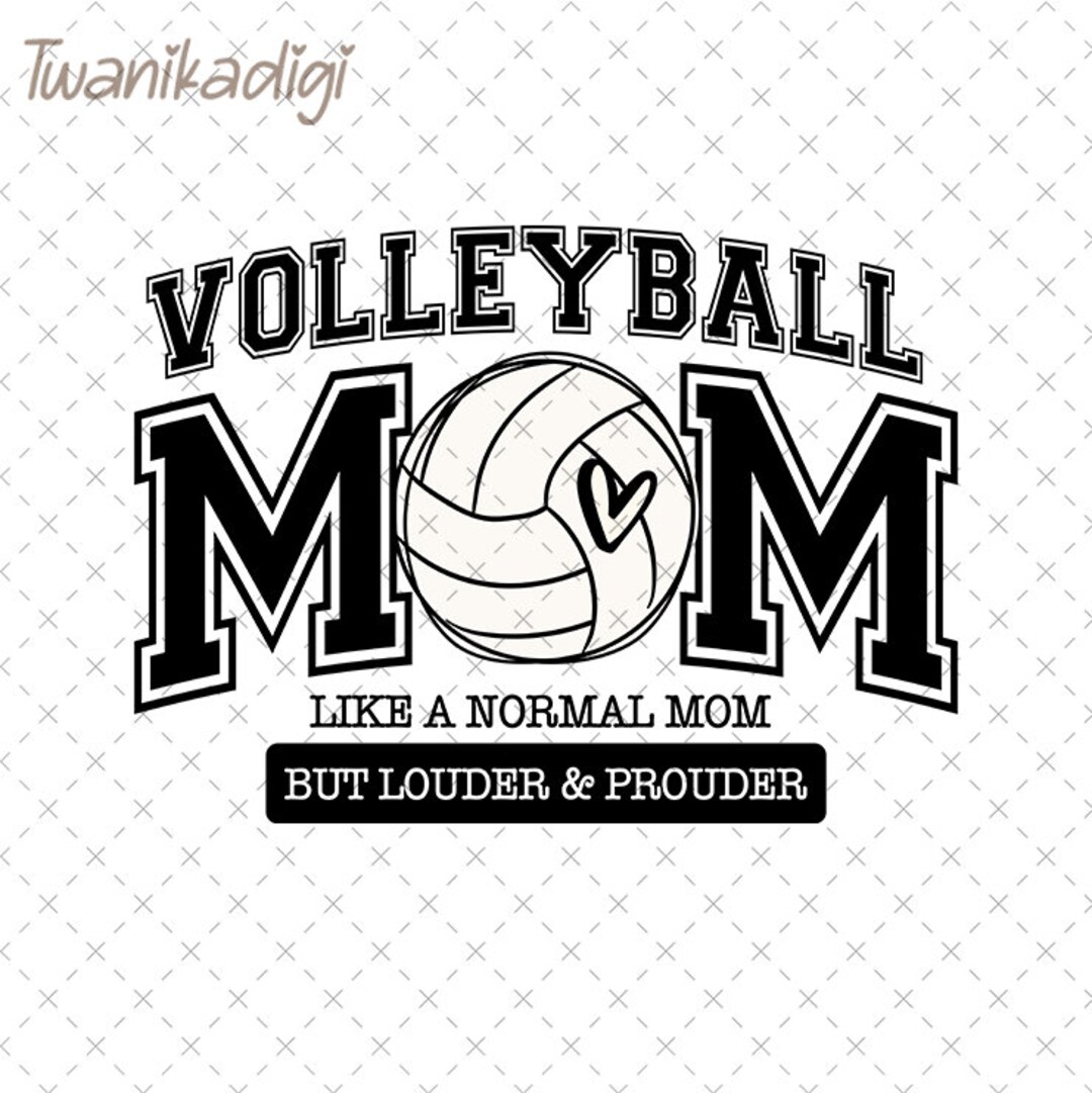 Jumsky Volleyball Mom Baseball Cap - Embroidered 'Volleyball Mama' Adjustable Washed Dad Hat, Black, One Size
