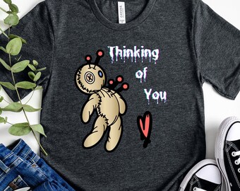 Voodoo Doll Shirt: Sarcastic Love, Funny Graphic Tee