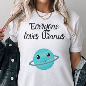 Uranus-tröja | Söt Uranus-tröja | Rolig planet-tröja | Astrologi-tröja | Bella Canvas-tröja | Unisex-tröja | Vetenskaplig present till honom eller henne