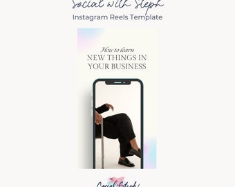 Canva Gradient Instagram Reels Template