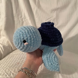 Crochet Blueberry Turtle
