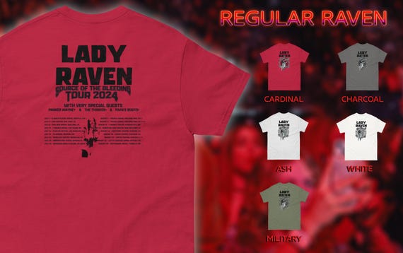 LADY RAVEN, TRAP, Source of the Bleeding Tour 2024, Saleka, M