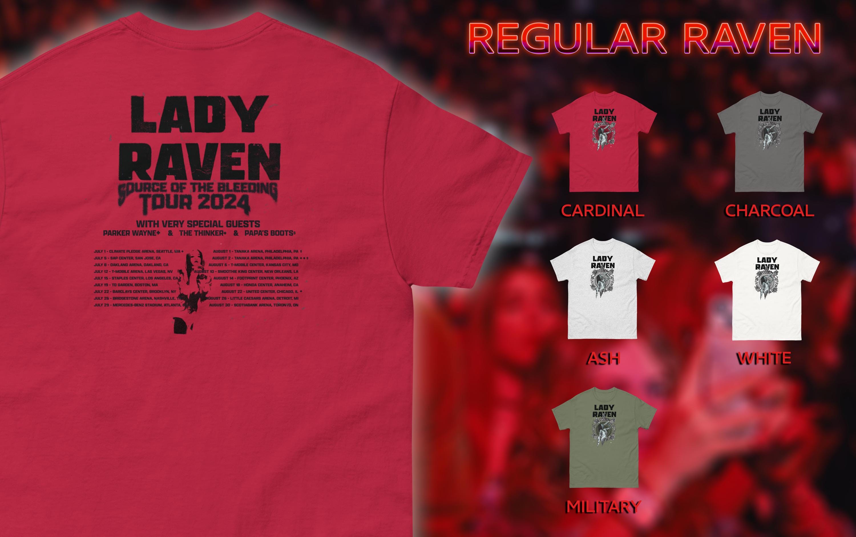 LADY RAVEN, TRAP, Source of the Bleeding Tour 2024, Saleka, M