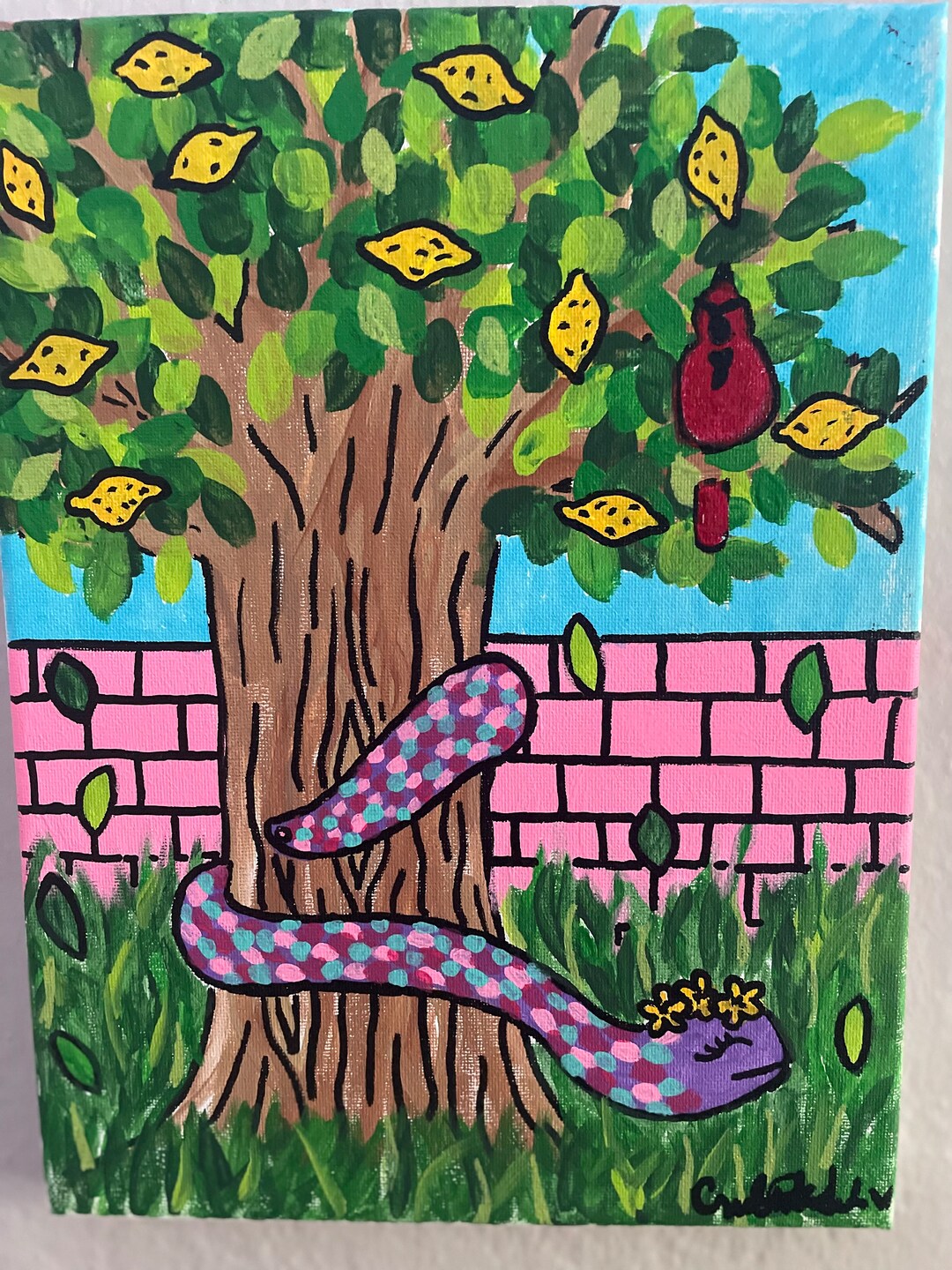 Lovely Day Under the Lemon Tree Etsy