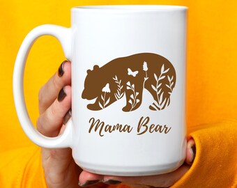 Mama bear mug, mothers day gift, gift for mom, mom mug, Mothers Day Mug, mamabear, mama bear gifts