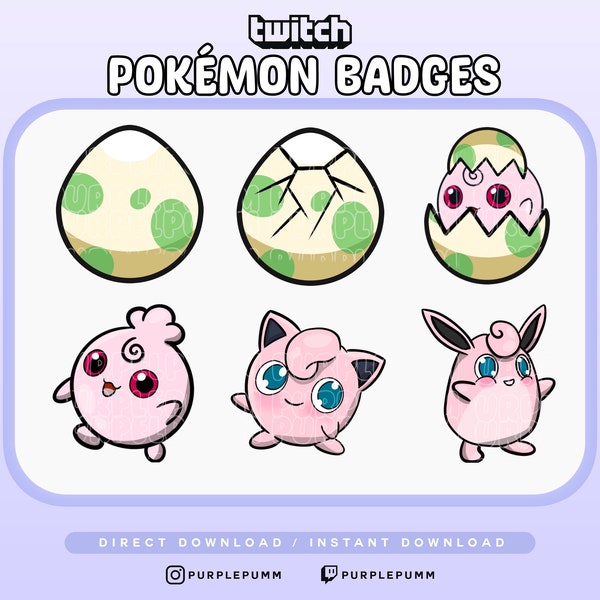 Badges Grow Pokémon for Twitch