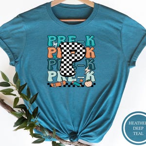 Pre K Grade Checkered Shirt, Pre-K Squad Shirt, Pre-K Squad Shirt, Pre-K Grade Shirt, Pre-K Grade Shirt, Pre-K Grade Is Groovy Tee