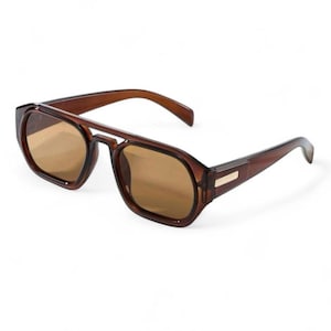 70s Aviator Square Sunglasses - Etsy