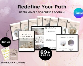 Redefina su camino y destino Hecho para usted Programa de entrenamiento para entrenadores de vida, entrenadores de curación, espiritualidad, visualización, metas y meditación