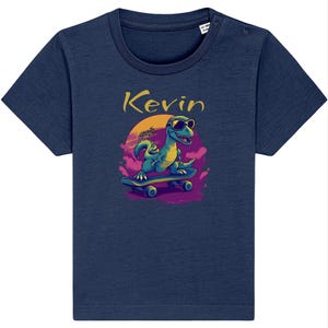 Personalized baby gift – T-Rex Dino Shirt Boy 1st, 2nd, 3rd Birthday – Birthday Shirt Name – Baby T-Shirt for Dino Fans
