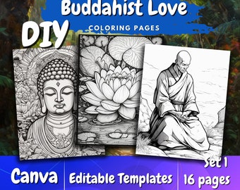 Buddhist Coloring Page Mindfulness Zen Activity Printable Coloring Pages For Adult Coloring Therapy