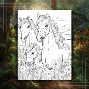 horse coloring page, 2023 Coloring Page