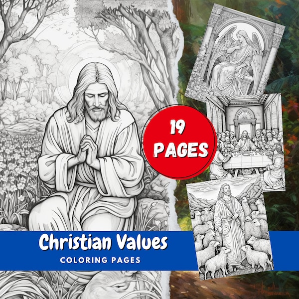 Grayscale Detailed Christian Coloring Pages Church Coloring Book For All Ages