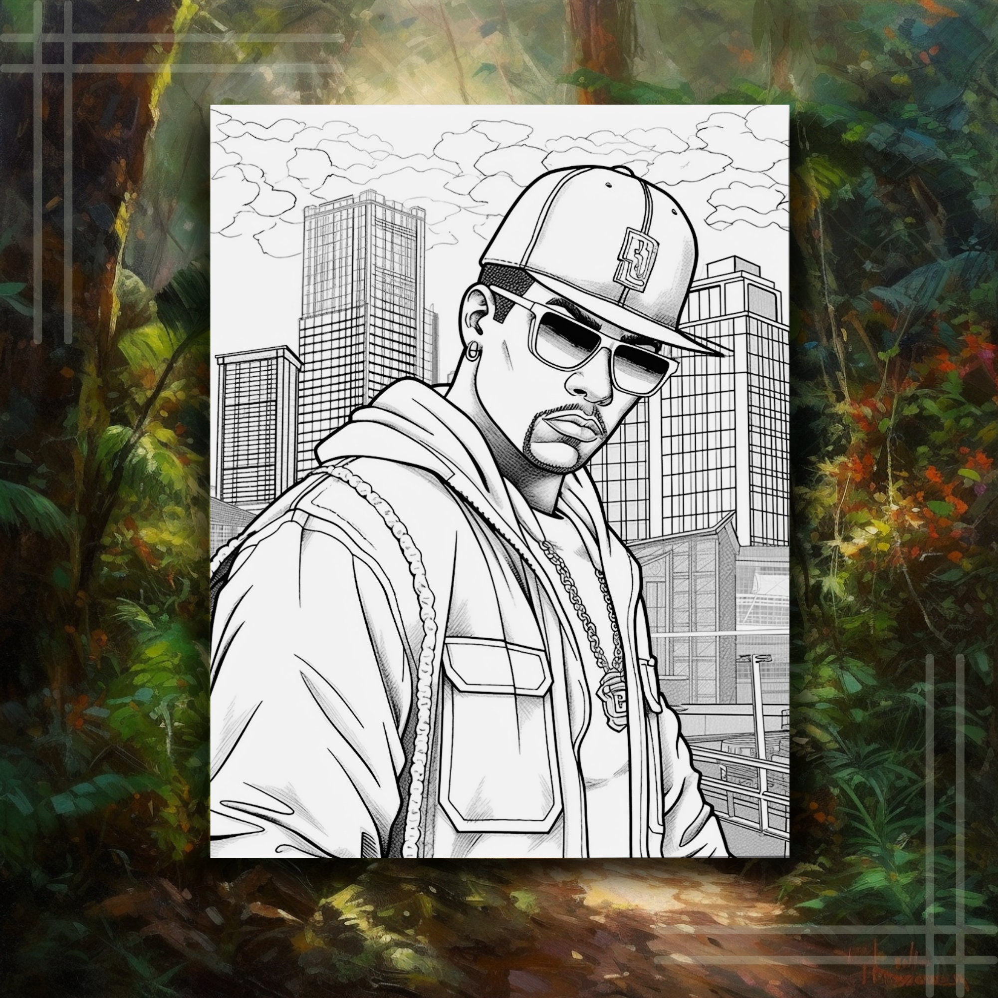 Cholo Coloring Pages: DIY Canva Pro Editable Set for Color - Etsy Australia