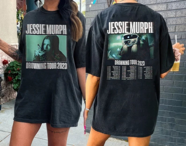 Jessie Murph Cowboys and Angels Tour 2023 Shirt Vintage Etsy
