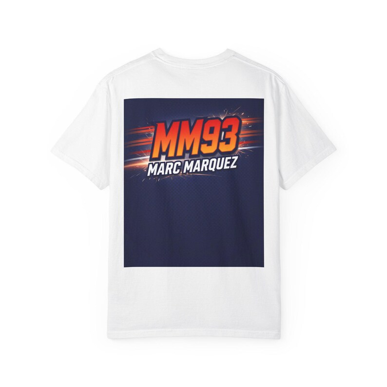 MM93 Marc Marquez Motorcycle Racing T-Shirt | MotoGP Rider Tee image 2
