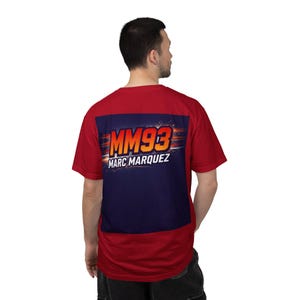 MM93 Marc Marquez Motorcycle Racing T-Shirt | MotoGP Rider Tee image 14