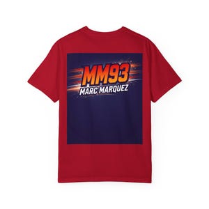 MM93 Marc Marquez Motorcycle Racing T-Shirt | MotoGP Rider Tee image 4