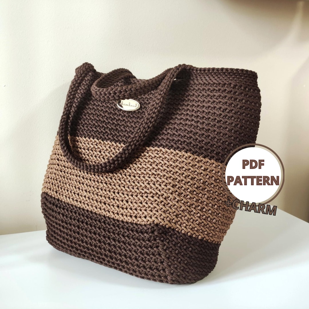 Big Travel Tote Pattern - French Market Bag Tutorial - DIY Simple ...