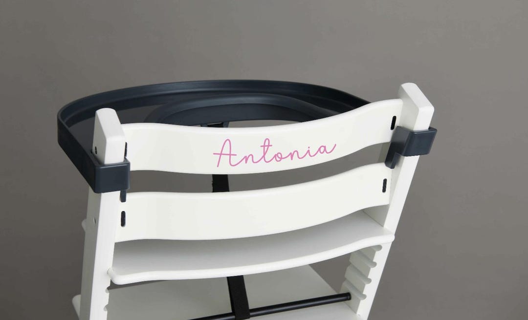 Trapp Lettering Name Lettering for Tripp Trapp Children's Chair Stokke | Name High ...
