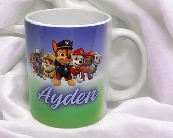 Tasse Paw Patrol personnalisé