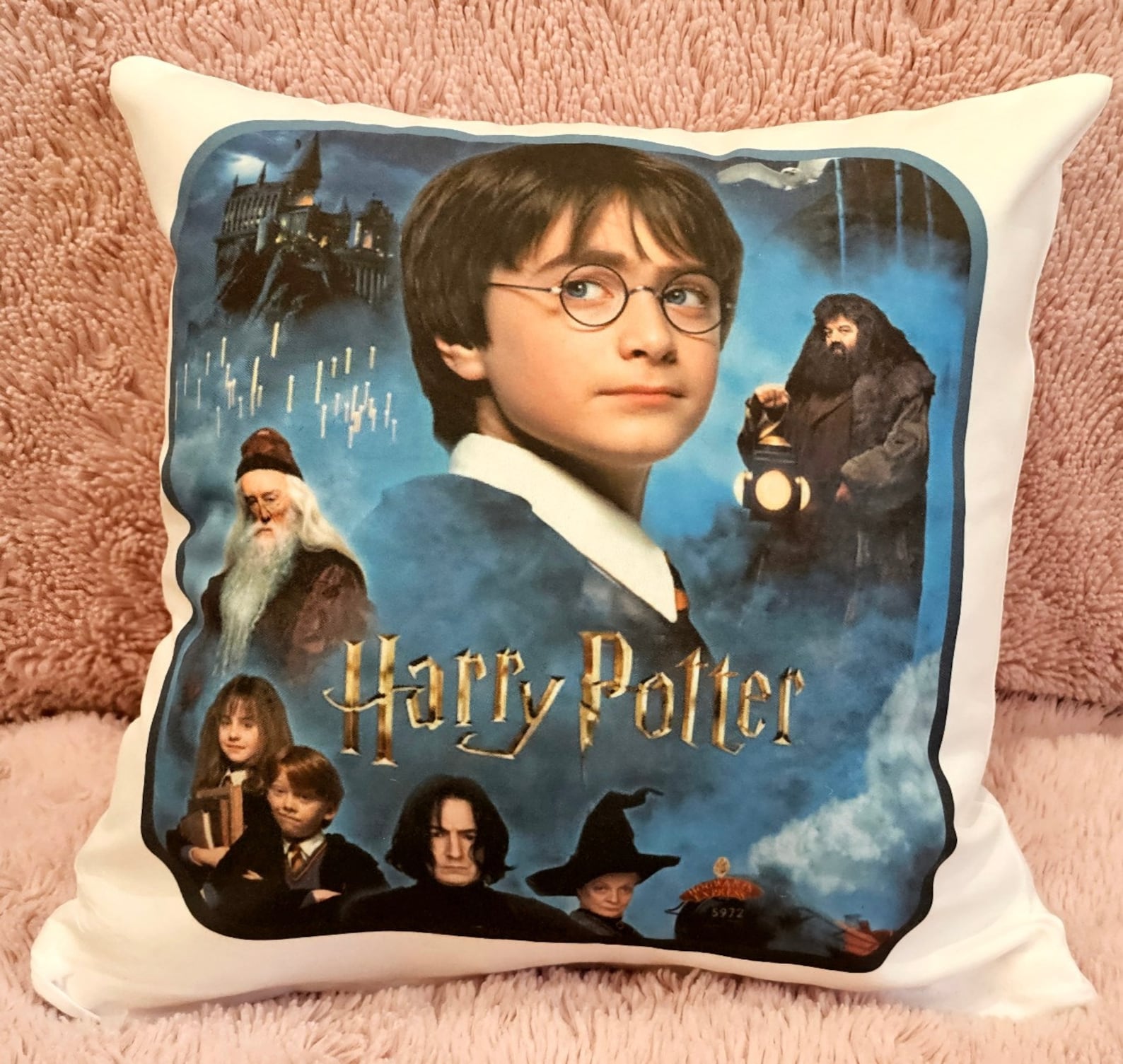 Harry Potter Cushion Cover 25 X 25cm Etsy