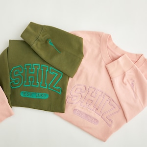 Embroidered Shiz University Sweatshirt - Couples Matching Sweatshirts