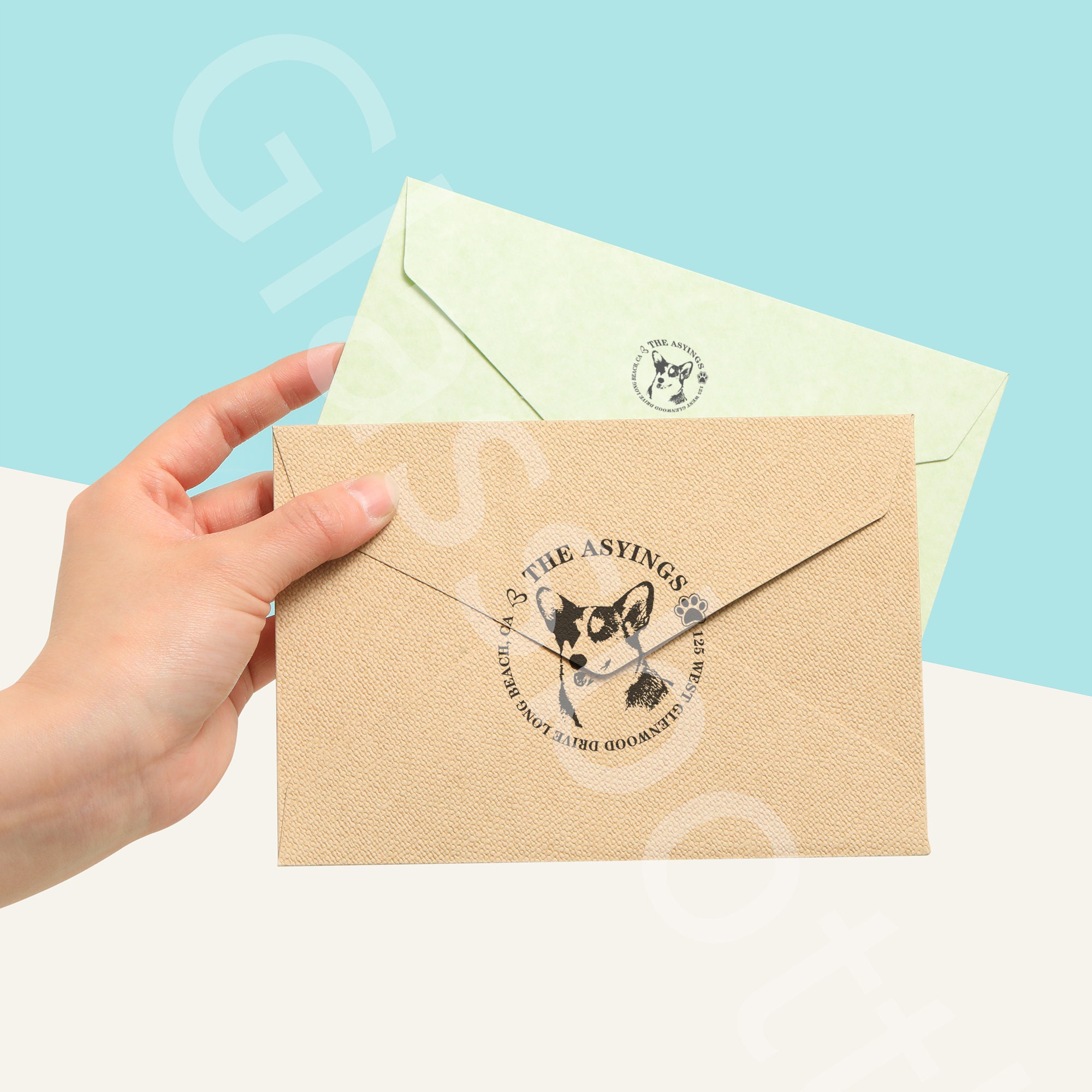 Custom Pet Portrait Stamp - Personalize Your Pet's Ink Mark with a Unique Design!