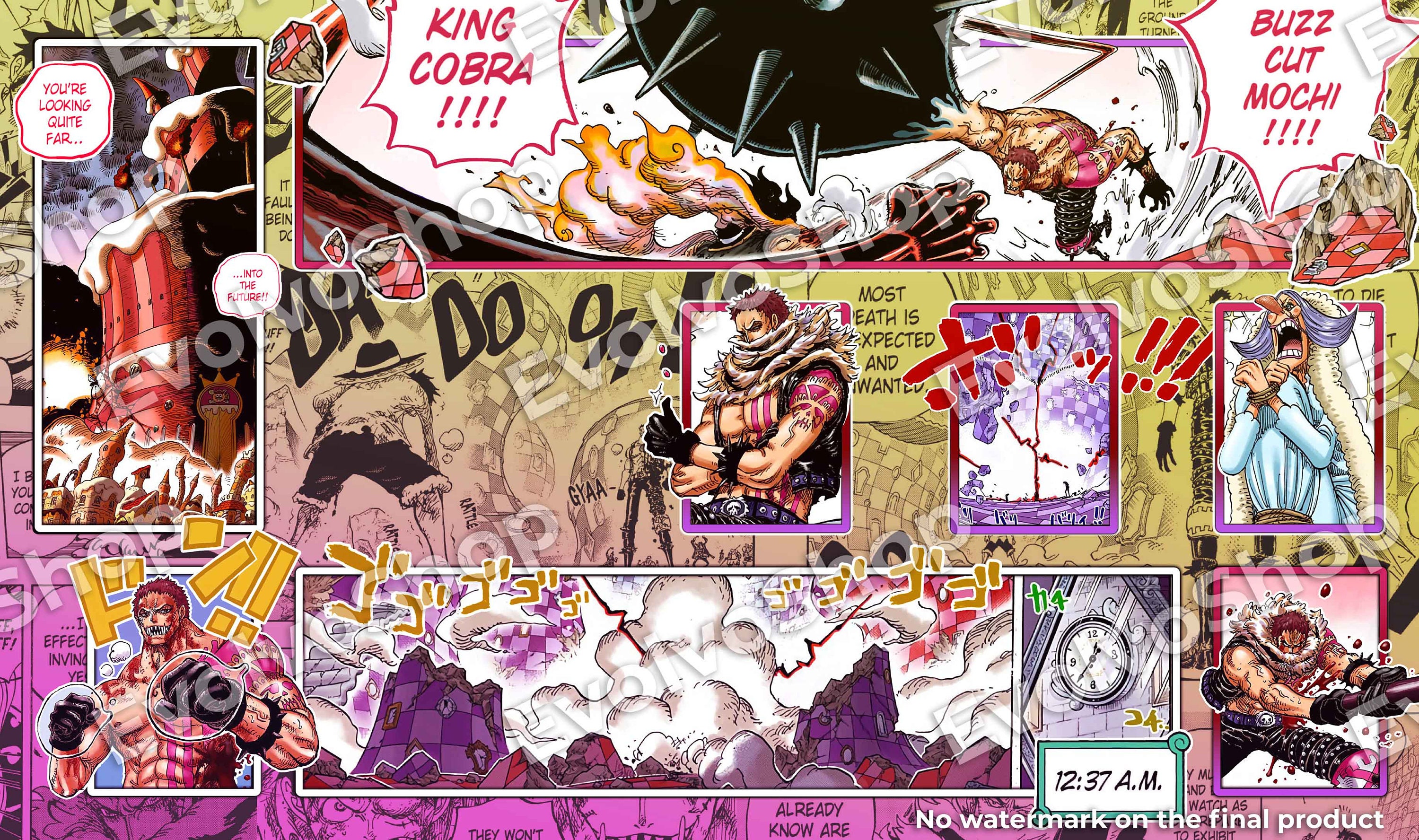 One Piece TCG - Katakuri, Whole Cake - Design Playmat - Etsy