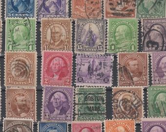 1950年代～60年代の米国切手1万枚、手芸用品セット - Etsy 日本