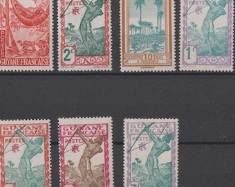 1930年代/40年代ブラジルの切手32枚セット。産業、商業、文化を象徴