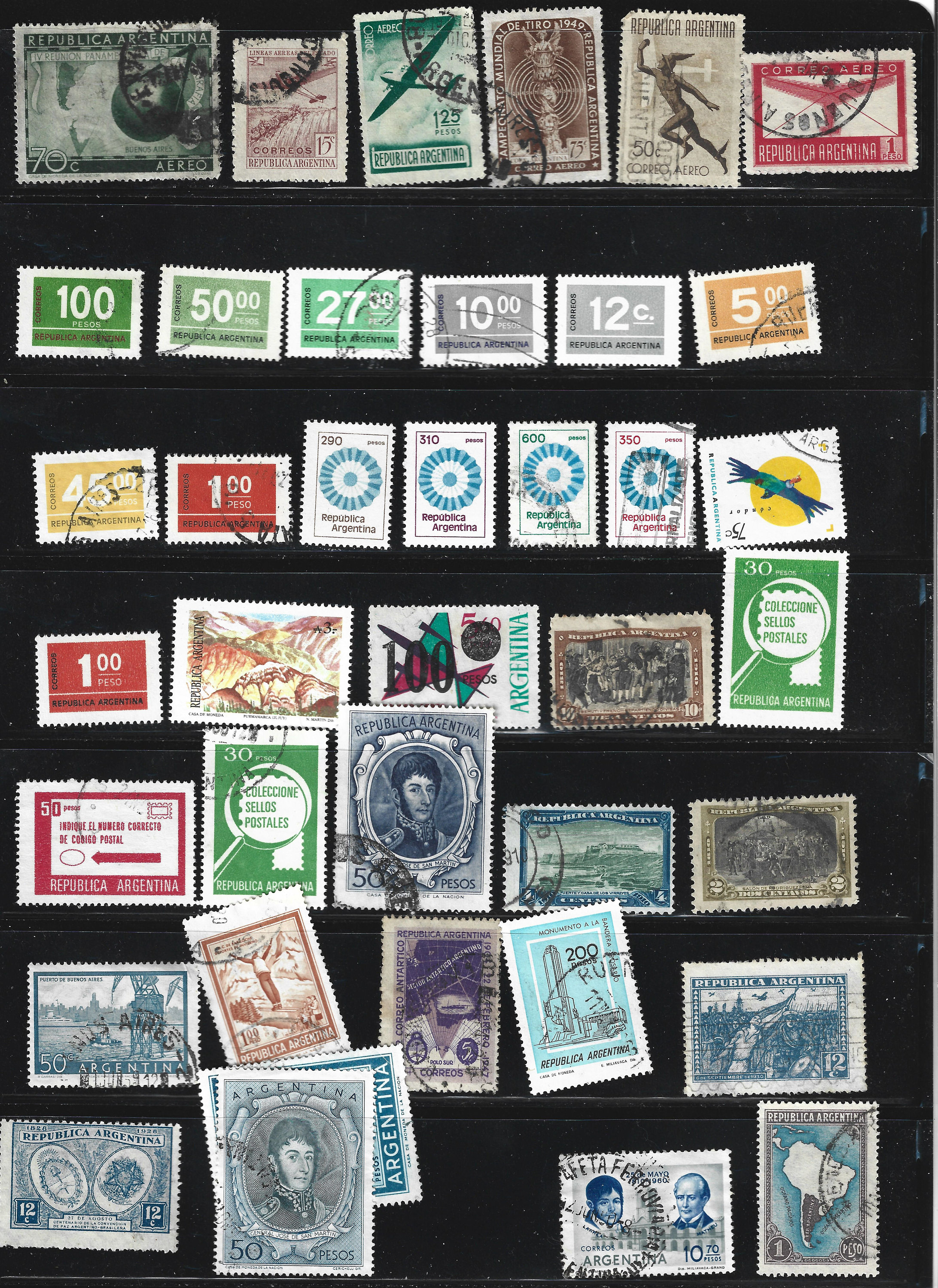 ★外国切手　アルゼンチン　使用済み200枚 切手・趣味の通信販売｜スタマガネット 日本アルゼンチン修好100周年