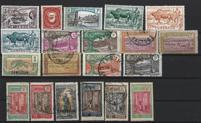 Cameroon Stamp Collection - 50 Different Stamps For Collectors (PROPHILA) - View #3