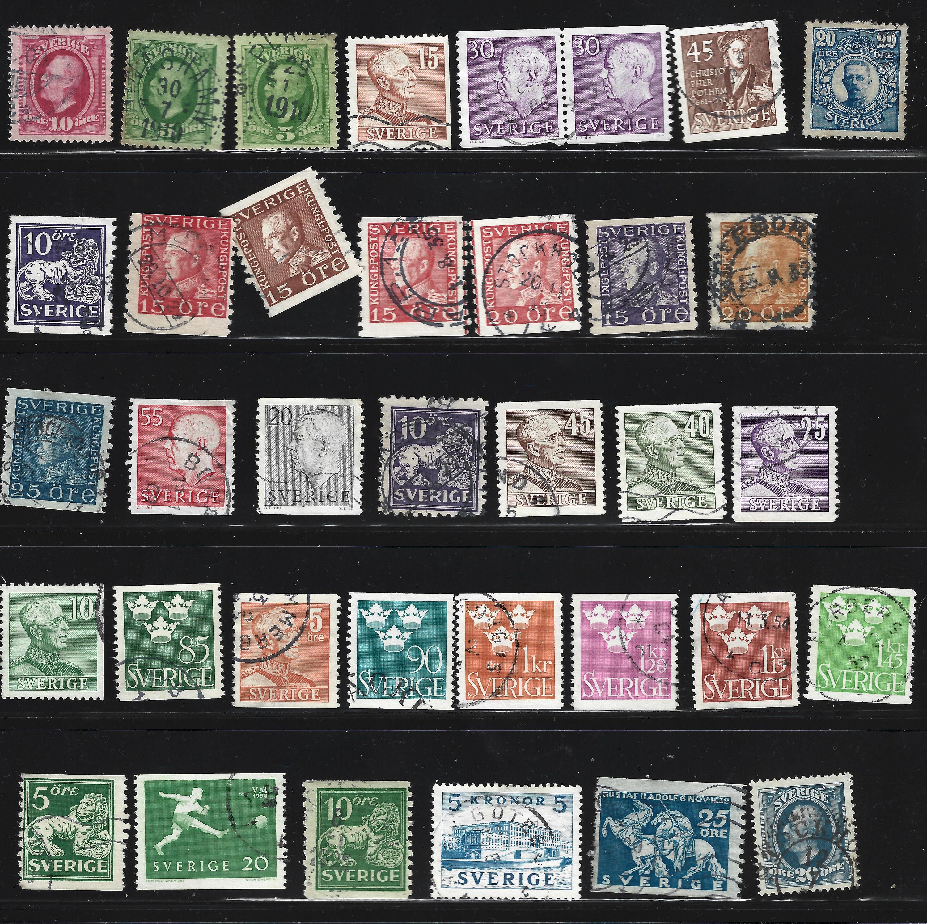 Sweden ore stamp - Etsy 日本