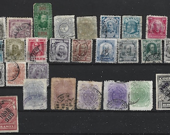 パラグアイ切手34枚（1960年代～1970年代頃）。パラグアイの