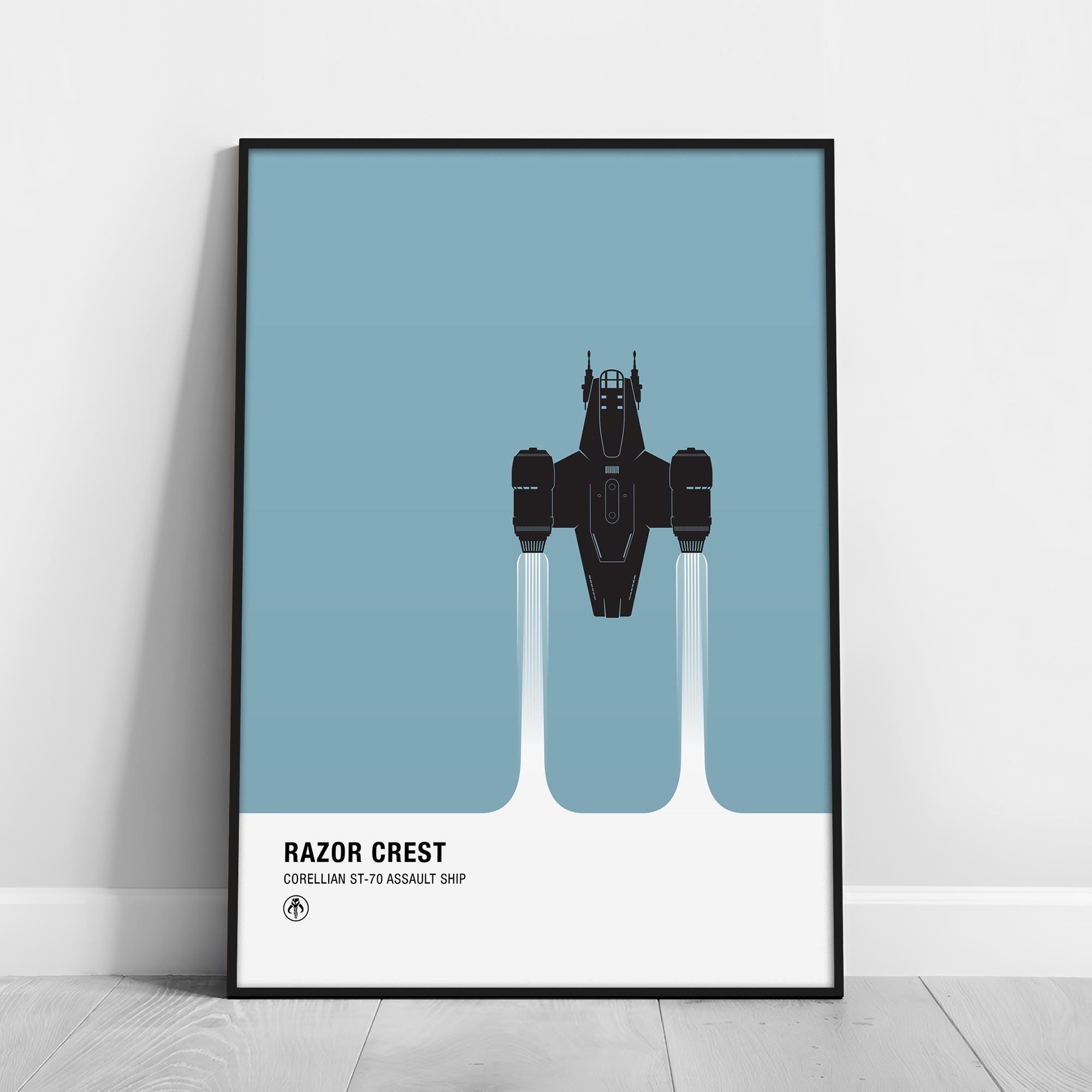 Razor Crest Decal - Etsy Canada