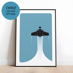 Blast Off / STARWARS Imperial Shuttle POSTER - Giclée Fine Art Print / multiple colour options / framed or unframed / wide range of sizes